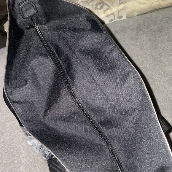 Victoria's Secret Pink Rose Gold and Black Weekender Tote Bag. New with tags - Picture 7 of 13